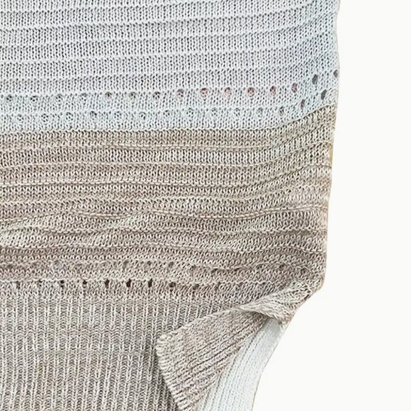 Large - Women's Color block, Hollow Out Long Sleeve, Lace Up Casual Hoodie - Picture 3 of 4